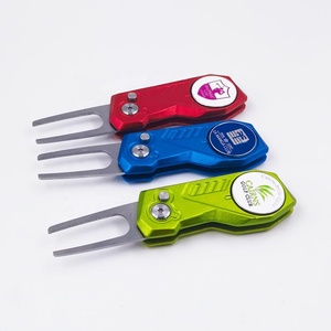 2023 Nieuwe Mode Golf Automatische <span class=keywords><strong>Divot</strong></span> Reparatie Tool Bal <span class=keywords><strong>Marker</strong></span> Golfreparateur