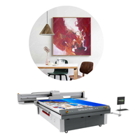 Mesin cetak Inkjet Digital seri True-Color Printer Flatbed industri UV untuk pencetak Label Logo kristal mainan casing kulit
