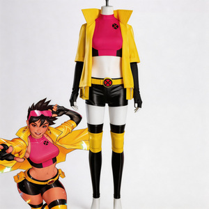 Costume de cosplay X-Men Li Qianhuan, ensemble de trench-coat jaune, tenue de jeu d'animation, taille adulte - Product Image 1