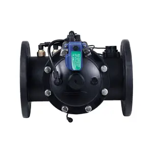 Válvula solenóide de irrigação hidráulica DN125 140mm, aspersor de gotejamento de 5 polegadas e 6 polegadas, trava de água 3.6VDC 5V 24V AC