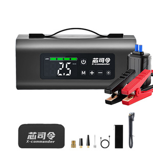 <span class=keywords><strong>Démarreur</strong></span> portable 6-en-1 à <span class=keywords><strong>prix</strong></span> d'usine avec gonfleur de pneus, haut-parleur Bluetooth et lumière LED, booster de batterie pour voiture, SUV, camion - Product Image 1