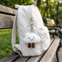 Porte-clés en peluche miniatures personnalisés, jouets en peluche sur mesure, porte-clés anime, ours en peluche, pendentif mascotte douce, porte-clés en peluche personnalisé