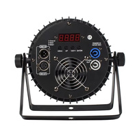 QSE Lighting 18 Projecteurs LED PAR (4 1/5 1/6 1) DMX512 Sonore Actif Auto Run Master-Slave en Aluminium Moulé Sous Pression 15000LM 2800K-8500K