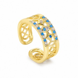 Anello Aperto con Design Cavo Stile Geometrico Accessori di Moda per Donne - Product Image 3
