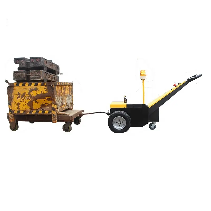 Beban 3500Kg Harga Pabrik Tiga Roda Listrik Tow Tractor