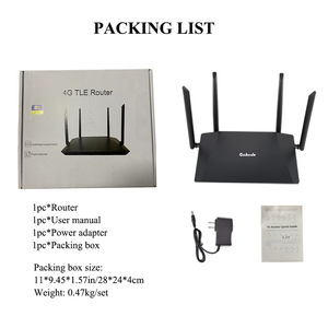 Vendere i prodotti su <span class=keywords><strong>Internet</strong></span> 300M Wireless 4G Router Wifi 1WAN + 2LAN 4G LTE Router con Slot per Sim Card con 4*5 DBi antenne - Product Image 6