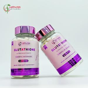 OEM kendi marka yüksek kaliteli yüksek doz glutatyon kollajen C vitamini beyazlatma kapsülleri - Product Image 2