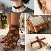 Cordon plat en similicuir suédé, vente en gros, couleur personnalisée OEM, pour bijoux, bracelets, colliers, lacets de chaussures, bottes, artisanat, marron foncé
