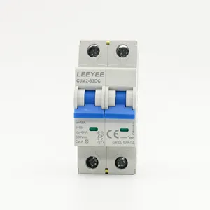 1-63V DC micro interruptor disyuntor de aire protección contra fugas 1P 2P 3P 4P