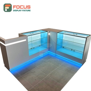 Vitrine à tabac de luxe avec panneau en verre transparent, rangement sécurisé, plusieurs étagères, vitrine à cigarettes - Product Image 4