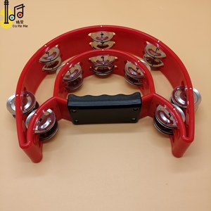 Diseño privado Precio más bajo con tambor de mano sólido y duradero de alta calidad Pandereta educativa para niños para jardín de infantes - Product Image 5