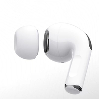 Coussinets d'écouteurs en silicone DATA FROG pour Airpods Pro 1/2, coussinets d'oreille avec trou de décompression, compatibles avec les Air Pods Pro
