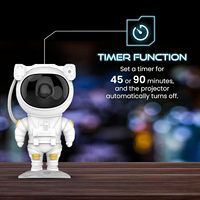 Usine vente directe astronaute étoile projecteur lumière télécommande Spaceman étoilé projecteur lumière