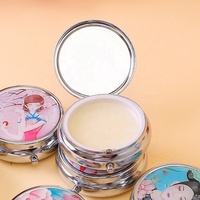 Boîte promotionnelle en métal pour cadeau, emballage de baume à lèvres, étui pour parfum solide, conteneur de baume à lèvres solide avec design personnalisé