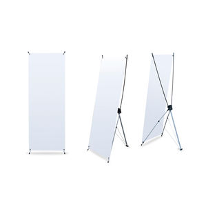 WaExhibition Promosi tampilan penggunaan komersial portabel, dapat diatur ringan dua sisi tahan air/tahan angin - Product Image 2
