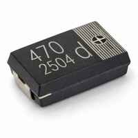 Condensador Electrolítico Sólido Multicapa de Polímero Conductor de Aluminio MPL33730EG19TRR0 330uF 2.5V ESR6 Montaje en Superficie SMD Alto Rendimiento