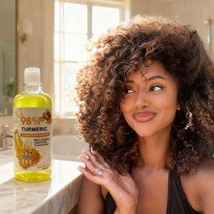 Siero Viso e Corpo AHA con Curcuma, Arbutina, L-Glutatione, Niacinamide e Collagene per Schiarire, Sbiancare, Ridurre la <span class=keywords><strong>Melanina</strong></span> e Restringere i Pori - Product Image 1