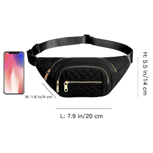 Sac banane de voyage personnalisé pour hommes et femmes, imperméable, motif fruits, bandoulière, ceinture de taille avec poche de secours pour téléphone portable, randonnée et loisirs - Product Image 2