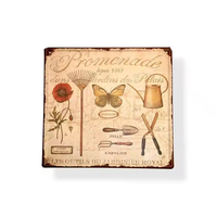 Date Style privé personnalisé rétro étain signe métal matériel exquis Souvenir cadeau aluminium signe plaque pour chambre mur décor à la maison
