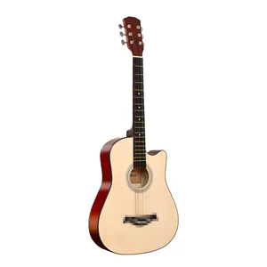Wholesale Custom Oem Cheap Price Acustica_Guitarra_Accoustic_Gitar Travel 38 Inch Acoustic Guitar For Sale