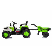 Trattore Elettrico per Bambini con Telecomando, Escavatore a Batteria 24V per Bambini