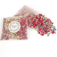 Confettis de mariage pétales de fleurs séchées de haute qualité pétales de fleurs de Rose biodégradables pour noël