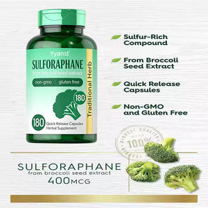 Cápsulas de Sulforafano de Marca Propia a Base de Extracto de Semilla de Brócoli para el Envejecimiento Saludable en Adultos - Apoyo Inmunológico y Salud Cerebral - Product Image 3