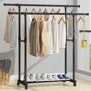 Factory New Design Tragbarer vertikaler Kleider ständer Kids Adult Durable <span class=keywords><strong>Metal</strong></span> Kleider ständer - Product Image 2