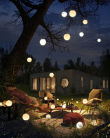 Lampe de Lune en Plastique Moderne avec Boule Lumineuse et Télécommande, Lampe de Nuit LED 3D pour Événement Lumineux