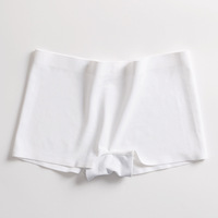 재고 있음 여성 사용자 정의 속옷 Boyshort 복서 원활한 얼음 실크 팬티 레이디 Boyshort 팬티 편안한 원피스 팬티