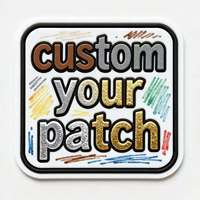 Patchs en caoutchouc PVC personnalisés avec un design en relief 2D/3D, formes de cœur et de lettres anglaises pour chapeaux, options à coudre et à repasser