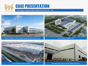 预制车间和仓库钢结构建筑，非常适合工厂金属设计，耐用的金属棚 - Product Image 6