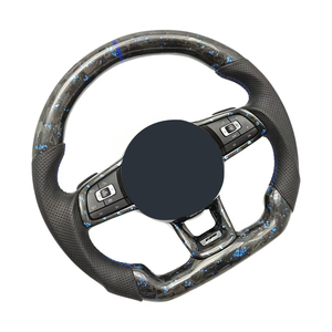 Volante in Fibra di Carbonio per Volkswagen <span class=keywords><strong>GOLF</strong></span> MK7 <span class=keywords><strong>Golf</strong></span> GTI GT-<span class=keywords><strong>Rline</strong></span> Polo in Fibra di Carbonio Forgiata MK6 GTI <span class=keywords><strong>GOLF</strong></span> R MK7.5 - Product Image 3