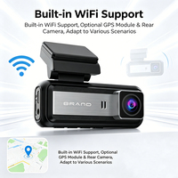 Cámara para Coche VIEVGUARB VS120 con Monitor de Estacionamiento, Grabación en Bucle, Visión Nocturna, Sensor G, Control por Aplicación, 4K FHD, WiFi, GPS, Doble Lente