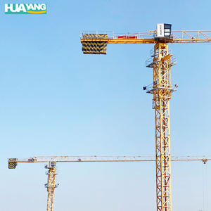 رافعة علوية مسطحة قابلة للطي ذاتية الإنشاء لتشييد المباني ، رافعة برجية مستعملة - Product Image 6