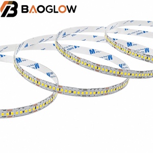 Bande lumineuse LED SMD2835, 240 LED, 18/75 cuivre aluminium, 10 mm, 4000K 6500K 3000K, 24V, 18W/M, 2,5 cm découpable, Ra85, flexible, éclairage intérieur - Product Image 1