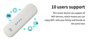 Módem USB 4G LTE ZTE MF79U CAT4 150Mbps Desbloqueado, Wifi 4G Universal, Dongle con Tarjeta SIM - Product Image 3