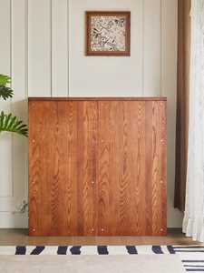 <b>Solid</b> <b>Wood</b> Contemporary Semi-Circular <b>Bookcase</b> with Aesthetic Design for Home Office & Living Room - Product Image 4