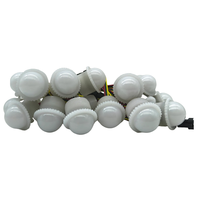 Module LED rond RGB 3 points avec puces LED SMD 5050 RGB 26 mm DC12V, étanche IP65, avec circuit intégré UCS1903 / WS2811