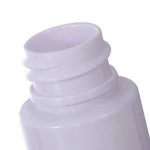 Xypackaging 30ml 1oz rỗng Trắng mini kích thước Pet pcr nhựa chai dầu gội đầu với màn hình lụa in ấn cho giường gối mẫu - Product Image 3