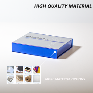 Caja <span class=keywords><strong>de</strong></span> Papel para Empaque <span class=keywords><strong>de</strong></span> Productos <span class=keywords><strong>de</strong></span> Belleza y Cuidado <span class=keywords><strong>de</strong></span> la Piel, con Tapa Magnética Plegable, <span class=keywords><strong>de</strong></span> Cartón Gris, con Logotipo Personalizado y Laminado Brillante, con EVA - Product Image 4