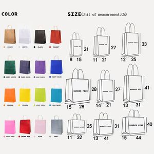 ถุงของขวัญกระดาษคราฟท์สีน้ำตาลพิมพ์ลายตามสั่ง รีไซเคิลได้ พร้อมหูหิ้ว พิมพ์เฟล็กโซกราฟฟิก ปั๊มนูน/ปั๊มจม สำหรับโลโก้ส่วนตัว - Product Image 4