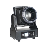 Projecteur LED Caleidoscope à Effet Wash, Lumière de Scène Mobile avec Contrôle DMX512 et Vocal pour Discothèque, Club et Fêtes