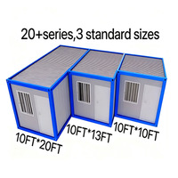 Plateforme de visualisation modulaire en conteneur au Groenland, maison en conteneur démontable