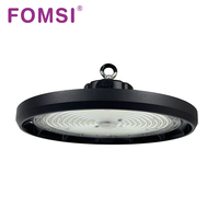Lumière LED industrielle à haute luminosité FOMSI avec interrupteur à bascule, puissance réglable, 100W-200W, éclairage LED industriel, IP65, étanche, lampe d'entrepôt, lampe d'atelier