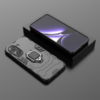 Étui de protection antichoc avec anneau magnétique en métal pour voiture pour Vivo V50/Y19S/IQOO Neo 10 Z9S 13/X200 Pro/X200 Housse de téléphone blindée