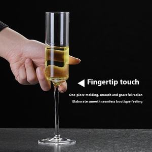 Ensemble de gobelets à vin européens de luxe modernes et vintage verre à cocktail en cristal transparent pour hôtel produit par verrerie - Product Image 4