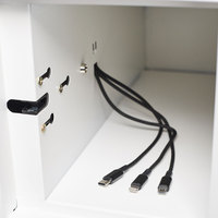 Estación de Carga para Teléfonos Móviles Inteligente WLAN W-CL23, con Cerradura Electrónica, Protección por Contraseña y Ranura para Monedas