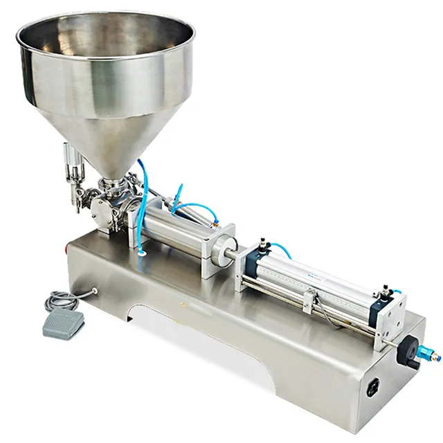 bottle liquid paste packing and filling machine