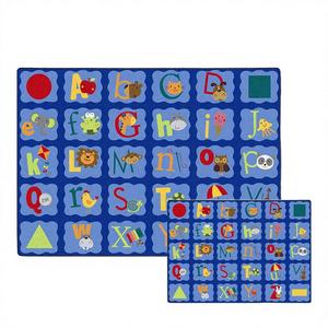 Alfombra Montessori para Niños con el Alfabeto, 2 cm de Grosor, Juguete Deportivo Educativo para Sala de Juegos, Guardería, Alfombra Suave Antideslizante y Ecológica - Product Image 1